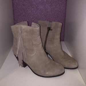 Sam Edelman fringe booties
