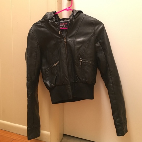 Leather jacket