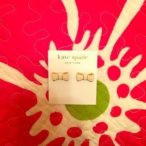 kate spade bow earrings
