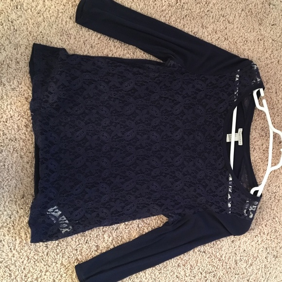 worn only a few times, lace in the front