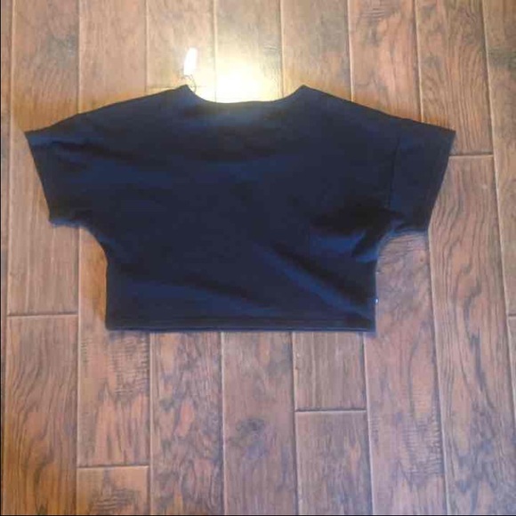 Oversized Super Soft Short Sleeve Sweatshirt NWT - Picture 4 of 4