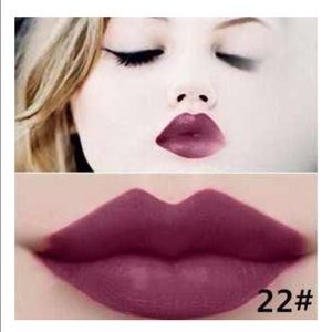Longlasting waterproof Kissproof matte lipstick#22