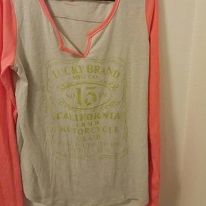 Lucky brand long sleeve t-shirt