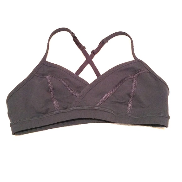 Lululemon Slate gray sports bra size 6