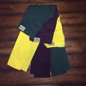 BUNDLE DEAL! Abercrombie & Fitch colored jeans