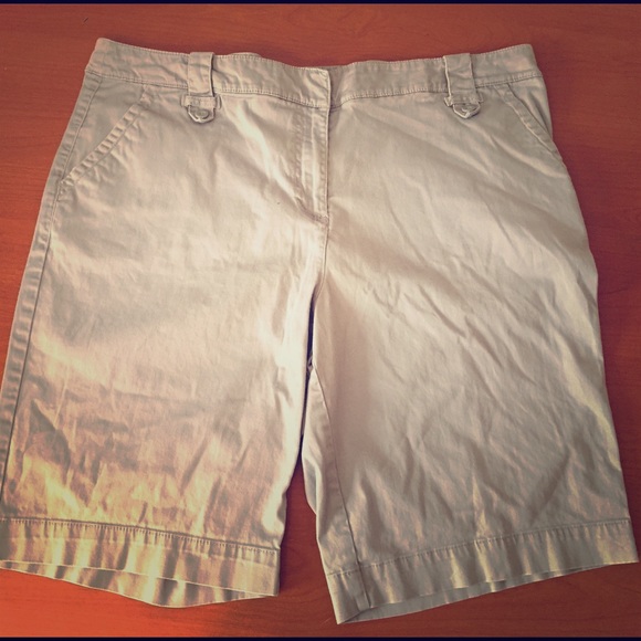 Khaki Bermuda Shorts