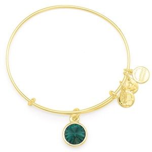 Alex and Ani May Birth Stone Charm Bangle