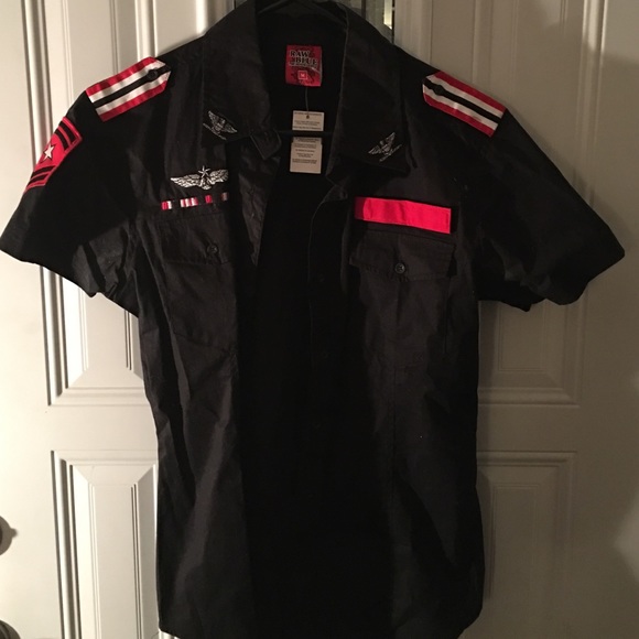 Military style shirt