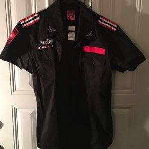 Military style shirt