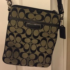 Coach cross-body purse