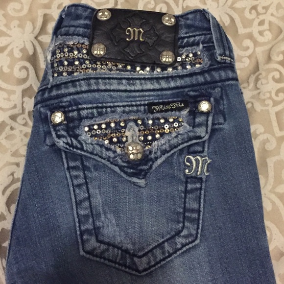 Miss Me Jeans, style #JP6067B/ Boot, size 26.