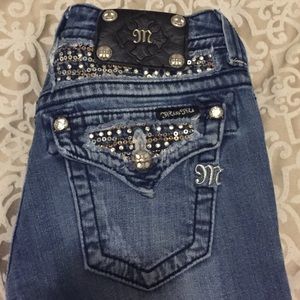 Miss Me Jeans, style #JP6067B/ Boot, size 26.