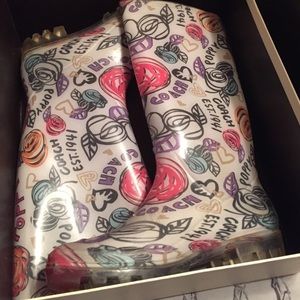 Coach Poppy Rain Boots