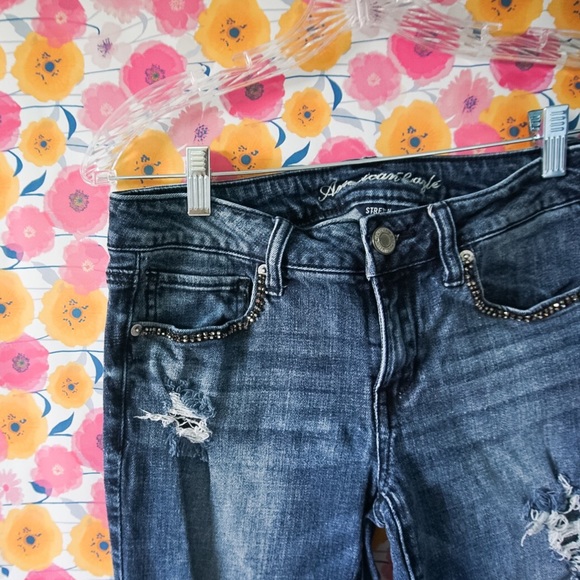 American Eagle Skinny Jeans with Studs
