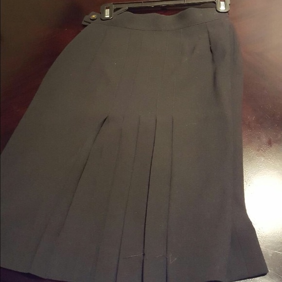 CHANEL Black Vintage Skirt