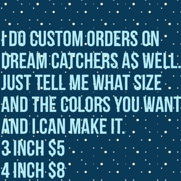 Custom order dream catchers - Picture 1 of 2