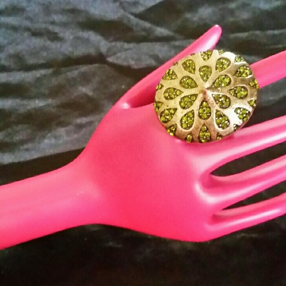 Green costume ring