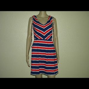 🎀SALE🎀Red/Blue Striped Dress
