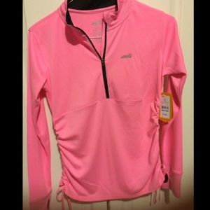 New✨Pink workout athlete half zip top 💕