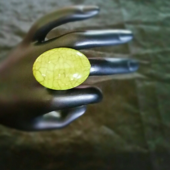 Green costume ring