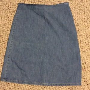 Halogen Jean Skirt