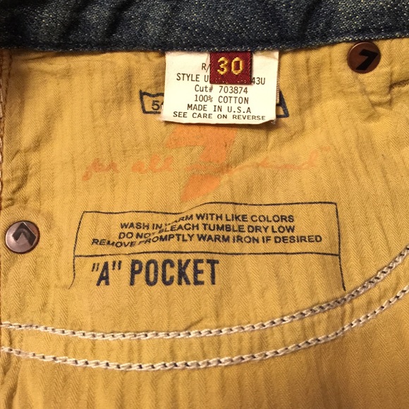 ❤️ Nice jeans by 7 For all mankind❤️ - Picture 4 of 4