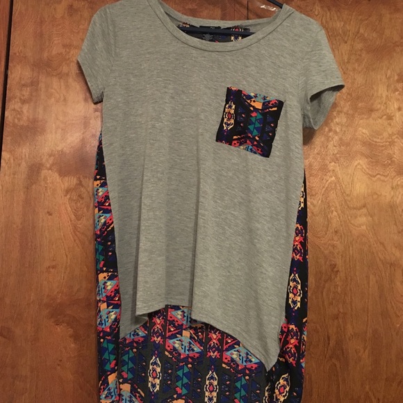 High-low shirt