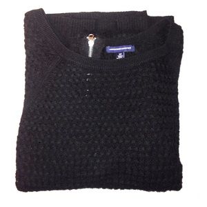 American Eagle Sweater Zipper Back