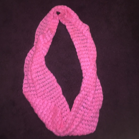 Pink scarf