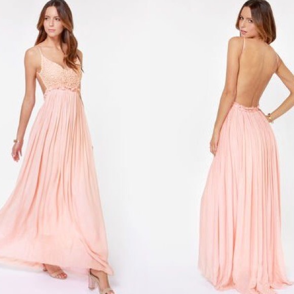 Open back dress, should fit sizes small-large!