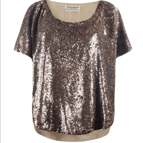 All Saints Hand Embellished Velutina Tee