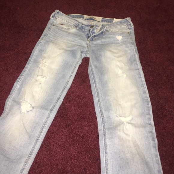 Ripped ,washed out, boot cut,jeans - Picture 3 of 3