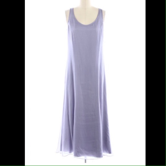 NWT Eileen Fisher "Rounded V Dress" Maxi Dress