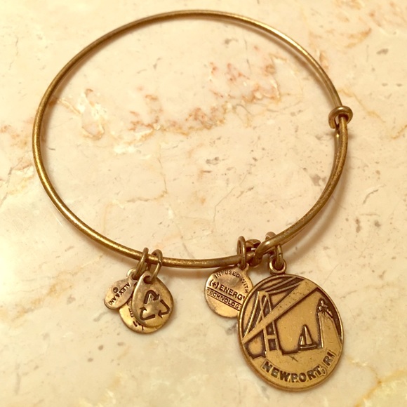 Alex and Ani Newport, Rhode Island Bangle Bracelet - Picture 1 of 2