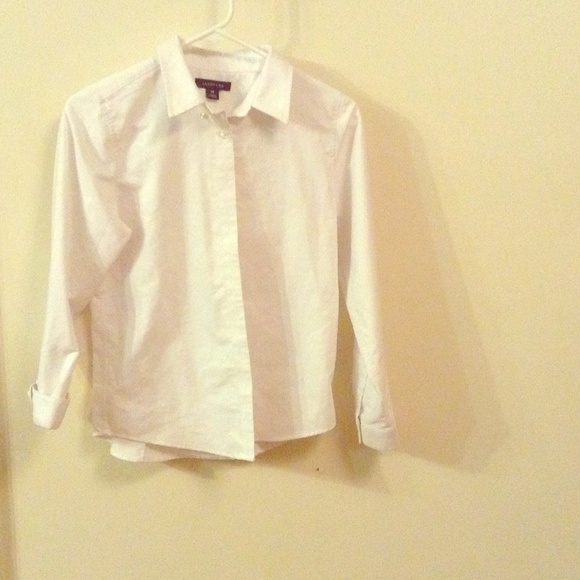 Beautiful white button down shirt