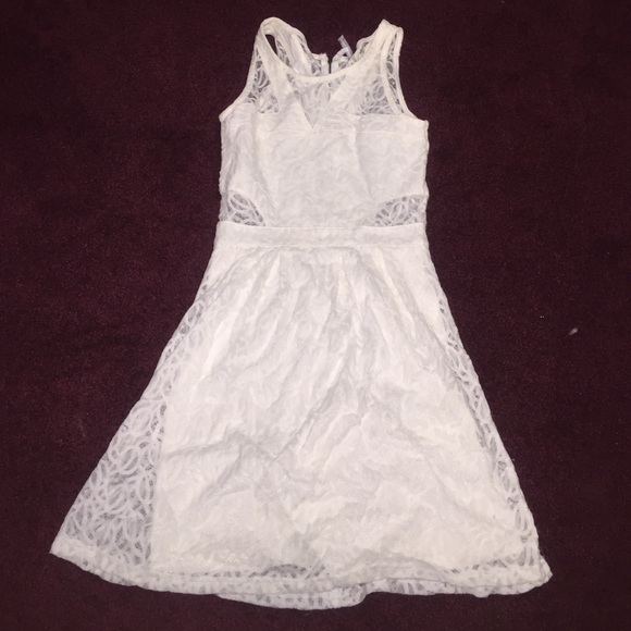 White short dress
