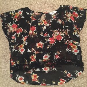 Black Poppy Shirt
