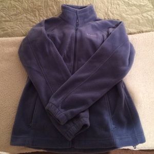 Columbia full zip fleece jacket