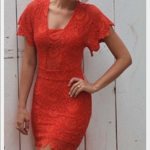 Night cap Spanish lace dress sz 2