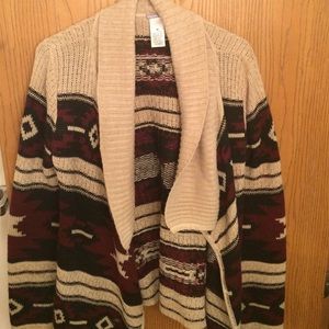 Cardigan sweater