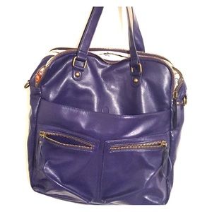 Double-sided Tote bag with outside pockets