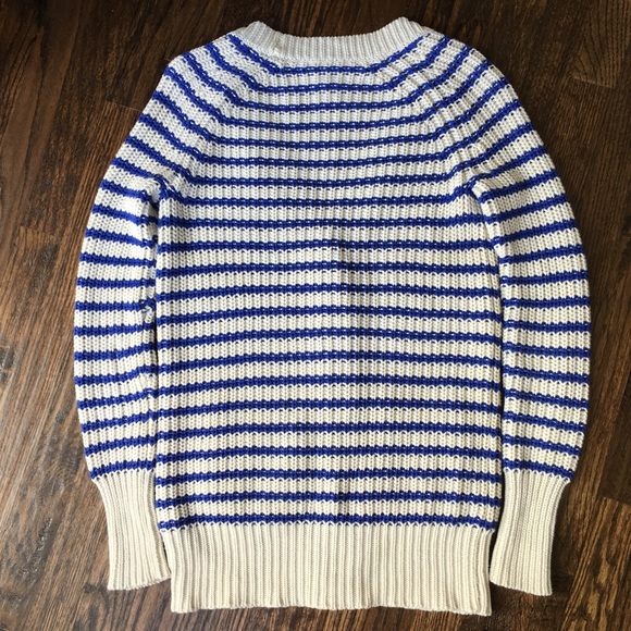J.Crew Ripplestitch Cardigan (Stripe) - Picture 3 of 4