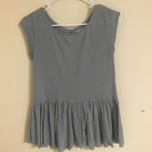 American Eagle peplum top