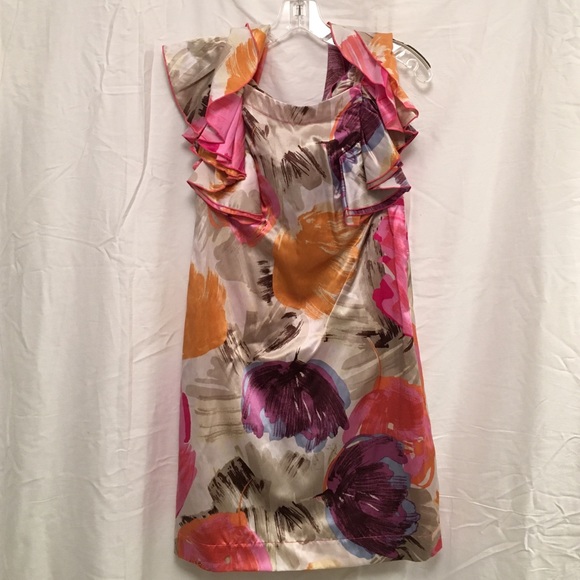 BCBG Mini Ruffle Dress