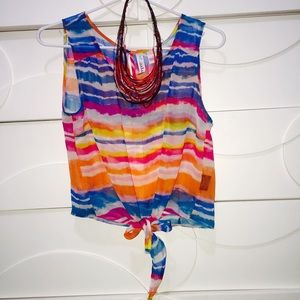 Tie Front Blouse❤️