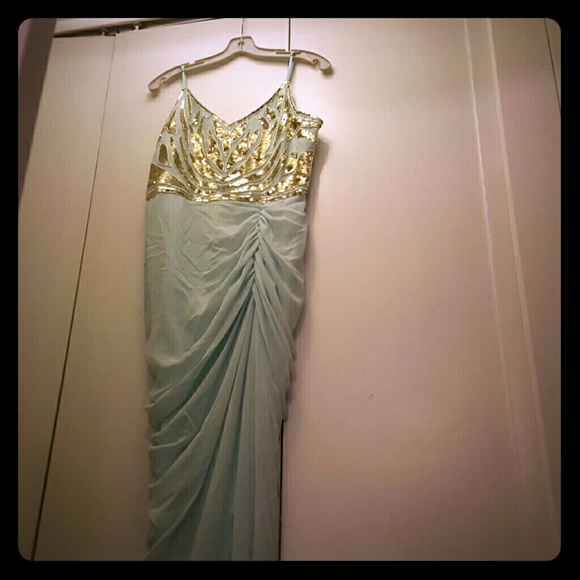 Virgos Lounge Cecille Mint Evening Dress