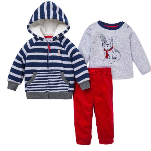 Little me jacket set for boy