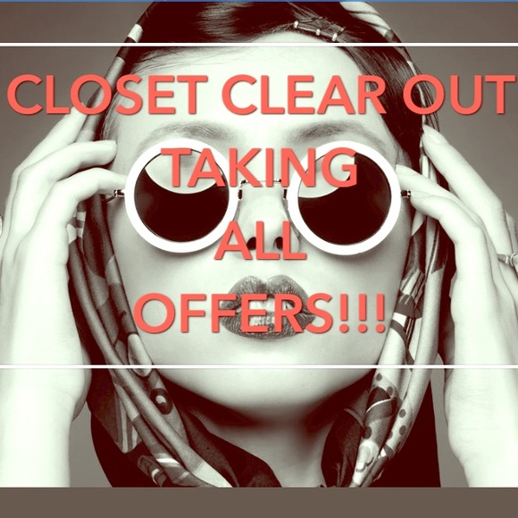 CLOSET CLEAR OUT!