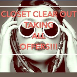 CLOSET CLEAR OUT!