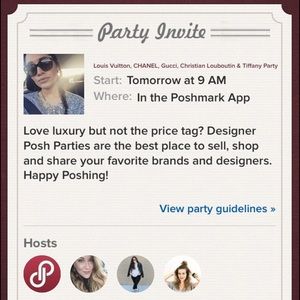 Omg that's me on the cover! CHANEL party!
